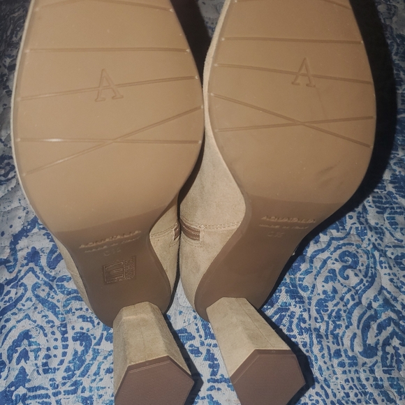 Womens aquatalia Booties boots Shoes size 9 1/2 9.5 heel boots - Picture 5 of 5